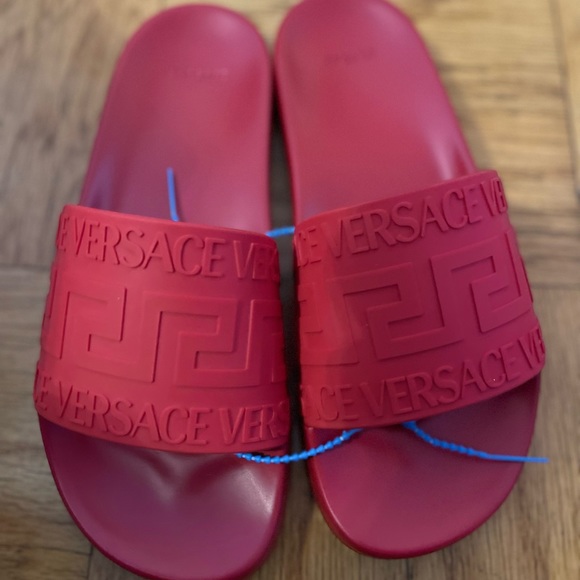 Versace Rubber Pool Slides Men’s - Picture 9 of 15